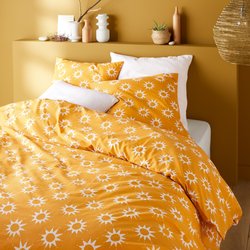 Soleil Sunny 100% Cotton Bed Set LA REDOUTE INTERIEURS image
