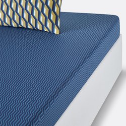 Spannbettlaken Milano, Baumwollperkal LA REDOUTE INTERIEURS image