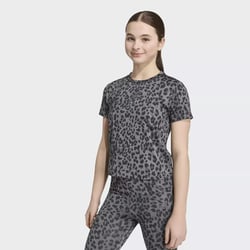 T-shirt de sport imprimé léopard adidas Performance image