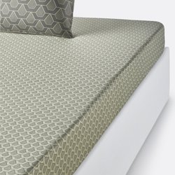 Drap housse satin de coton, Jacob LA REDOUTE INTERIEURS image