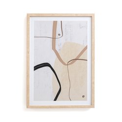 Póster impreso enmarcado 50x70 cm, Saya LA REDOUTE INTERIEURS image