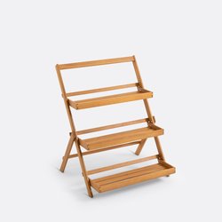 Etagère pliante acacia, Wassif LA REDOUTE INTERIEURS image