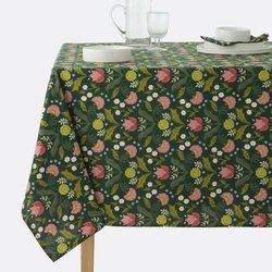 Toalha de mesa estampada em algodão lavado, Suzanna LA REDOUTE INTERIEURS image