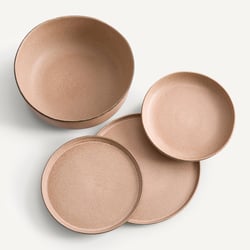 Lote de 4 platos de postre de gres, Gandra AM.PM image