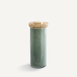 Eloria Chiselled Glass Vase H33cm AM.PM image