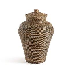 Cesto Ø42 x H67 cm vimini e bambù intrecciati, Brazil AM.PM image