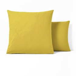 Funda de almohada lisa de algodón, Scenario LA REDOUTE INTERIEURS image