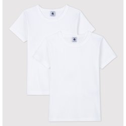 Lote de 2 camisetas interiores PETIT BATEAU image