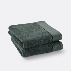 Set van 2 handdoeken Victor 675 g/m2 LA REDOUTE INTERIEURS image