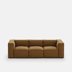 Sofá modulável de 3 lugares, tecido texturizado, Seven LA REDOUTE INTERIEURS image