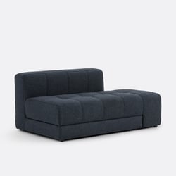 Banco con asiento giratorio, recto, modular, en rizo fino, FANO LA REDOUTE INTERIEURS image