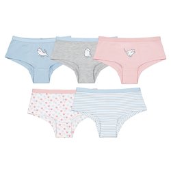 Lot de 5 shorties imprimé chats LA REDOUTE COLLECTIONS image