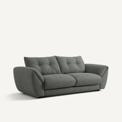 Sofá cama de 3P en algodón/lino, Edgar AM.PM image