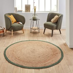 Rond vloerkleed in jute, Aftas LA REDOUTE INTERIEURS image