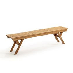Banco de jardín plegable de acacia, Ramaldi LA REDOUTE INTERIEURS image