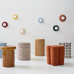 Tulli Ceramiczny stolik nocny/stolik końcowy LA REDOUTE INTERIEURS image