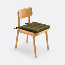 Galette de chaise coton recyclé, Scenario LA REDOUTE INTERIEURS image