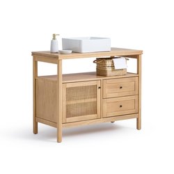 Gabin L100cm Solid Pine Vanity Unit LA REDOUTE INTERIEURS image