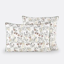 Funda de almohada de percal de algodón, Rosalina LA REDOUTE INTERIEURS image