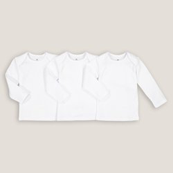 3er-Pack Unterhemden aus Bio-Baumwolle LA REDOUTE COLLECTIONS image