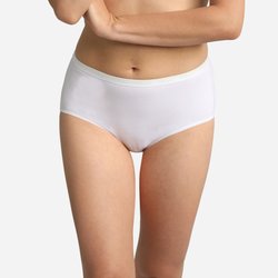 Lot de 2 slips midi en coton bio PLAYTEX image
