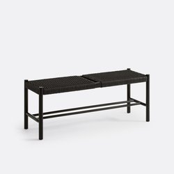 Taga Birch & Braiding Hallway Bench LA REDOUTE INTERIEURS image