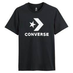Large Star Chevron T-Shirt in Cotton with Short Sleeves CONVERSE image