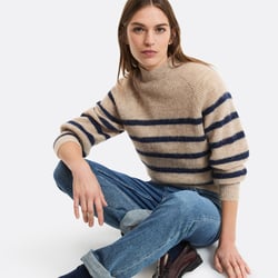 Jersey de rayas de alpaca mezclada Signature ARISTIDE LA REDOUTE COLLECTIONS image