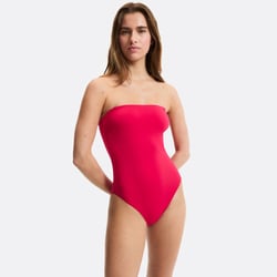 Maillot de bain 1 pièce, bustier, Essentiel LA REDOUTE COLLECTIONS image