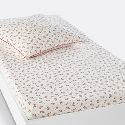 Drap housse coton lavé, Sabana LA REDOUTE INTERIEURS image