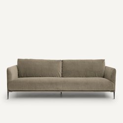 Divano a 3 o 4 posti in velluto stonewashed, OSCAR, design Emmanuel Gallina AM.PM image