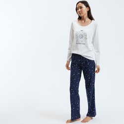 Pyjama en coton, imprimé astral SO'HOME image
