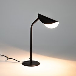 Lampe à poser métal noir mat, orientable,Funambule AM.PM image