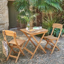 Set de jardin pliant Garden 3 pièces LA REDOUTE INTERIEURS image