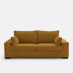 Sofá em veludo Bultex 2, 3 ou 4 lugares, Odessa LA REDOUTE INTERIEURS image