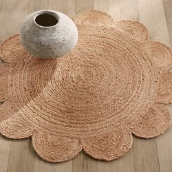 Tapis rond Ø120 en jute, tressé main, Hempy AM.PM image