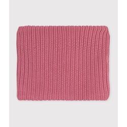 Snood en tricot côtelé, doublé polaire PETIT BATEAU image