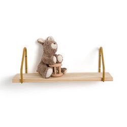 Etagère murale pin et métal fer L50 cm, Vinto LA REDOUTE INTERIEURS image