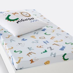 Простыня натяжная детская из хлопка, Cro Mignon LA REDOUTE INTERIEURS image