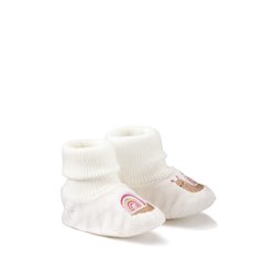 Pantufa-meia com bordado, em veludo LA REDOUTE COLLECTIONS image