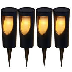 Lot de 4 balises solaires à piquer GRILLY LUMISKY