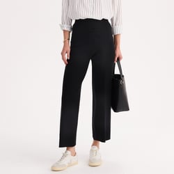 Pantalon large, 7/8ème, maille tricot ANNE WEYBURN image