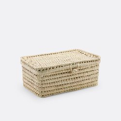 Mand in palmbladeren L47 cm, Ghada LA REDOUTE INTERIEURS image