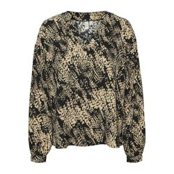 Blusa estampada, decote em V VERO MODA image