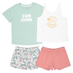 Lot de 2 pyjashorts en coton LA REDOUTE COLLECTIONS image