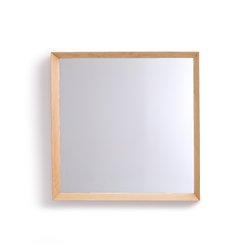 Spiegel Andromède, Eiche massiv, quadratisch, H. 80 cm AM.PM image