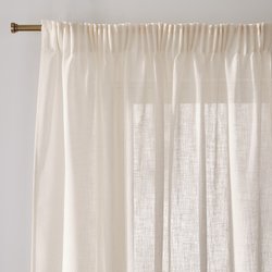 Cortinado com galão franzido, Nyong LA REDOUTE INTERIEURS image