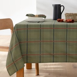 Nappe carreaux métis lin/coton Baymore LA REDOUTE INTERIEURS image