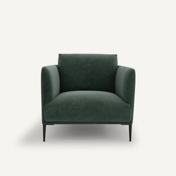 Poltrona velluto, Oscar design E. Gallina AM.PM image