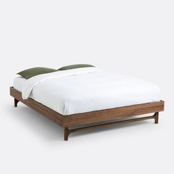 Vintage-Bett Larsen mit Lattenrost LA REDOUTE INTERIEURS image